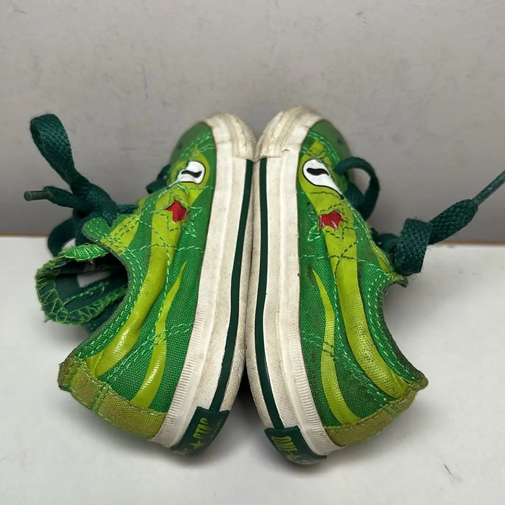 Converse Kids Green snake Sneakers